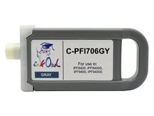 700ml Compatible Cartridge for CANON PFI-706GY GRAY